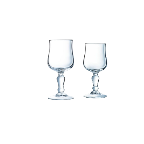 2 Verres "Normandie" 16 cl et 24 cl